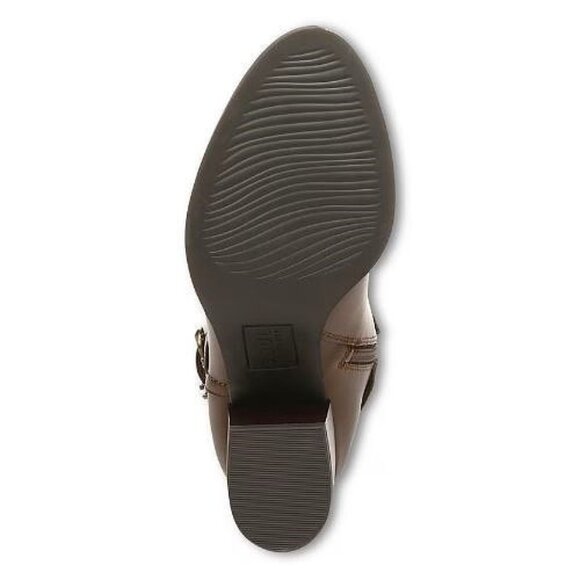 NWT!! - SOUL Uptown Wide Calf Knee High Boot in dark brown faux leather (9W) - Picture 7 of 11